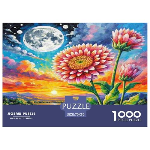 Dahlia Puzzle 1000-teilige Schwer Puzzle Spielzeug Lernspiel Impossible Herausforderung Spielzeug Für Erwachsene Und Kinder Ab 14 Jahren 70x50cm/1000pcs Dahlia Puzzle 1000-teilige Schwer Puzzle Spielzeug Lernspiel Impossible Herausforderung Spielzeug Für Erwachsene Und Kinder Ab 14 Jahren 70x50cm/1000pcs von KKOLASXZE