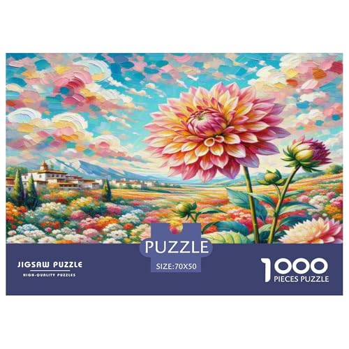 Dahlia Puzzle 1000-teilige Schwer Puzzle Spielzeug Lernspiel Impossible Herausforderungsspielzeug Für Erwachsene Und Kinder Ab 12 Jahren 70x50cm/1000pcs Dahlia Puzzle 1000-teilige Schwer Puzzle Spielzeug Lernspiel Impossible Herausforderungsspielzeug Für Erwachsene Und Kinder Ab 12 Jahren 70x50cm/1000pcs von KKOLASXZE