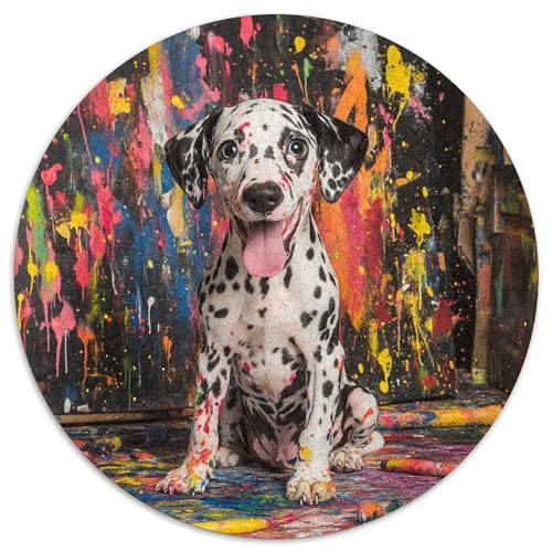 Dalmatian Puzzles 1000 Teile Schwer Puzzle Spielzeug Pädagogisches Spiel Impossible Herausforderung Spielzeug Für Erwachsene Kinder 1000pcs (67.5x67.5cm) von KKOLASXZE