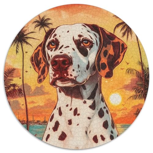 Dalmatian Puzzles 1000 Teile Schwer Puzzle Spielzeug Pädagogisches Spiel Impossible Herausforderungsspielzeug Für Erwachsene Kinder 1000pcs (67.5x67.5cm) von KKOLASXZE