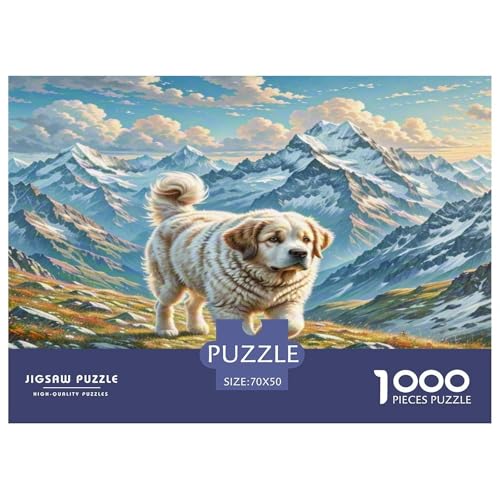 Der Saint Bernard Puzzles 1000 Teile Schwer Puzzle Spielzeug Pädagogisches Spiel Impossible Herausforderung Spielzeug Für Erwachsene Kinder 70x50cm/1000pcs Der Saint Bernard Puzzles 1000 Teile Schwer Puzzle Spielzeug Pädagogisches Spiel Impossible Herausforderung Spielzeug Für Erwachsene Kinder 70x50cm/1000pcs von KKOLASXZE