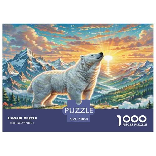 Die Großen Pyrenäen Puzzle 1000 Teile Schwer Puzzle Spielzeug Lernspiel Impossible Herausforderungsspielzeug Für Erwachsene Und Kinder Ab 12 Jahren 70x50cm/1000pcs von KKOLASXZE