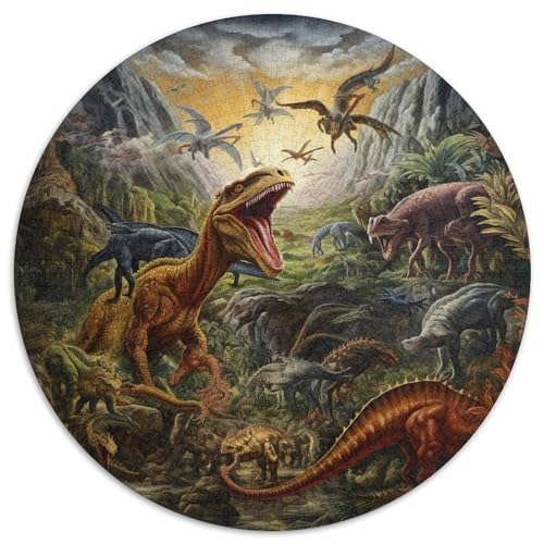 Dinosaur Puzzles 1000 Teile Schwer Puzzle Spielzeug Lernspiel Impossible Herausforderungsspielzeug Für Erwachsene Und Kinder in Bewährter 1000pcs (67.5x67.5cm) von KKOLASXZE