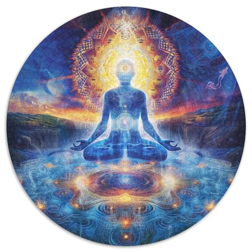 Dream Buddha Puzzle 1000 Teile Schwer Puzzle Spielzeug Lernspiel Impossible Herausforderung Spielzeug Für Erwachsene Und Kinder Ab 12 Jahren 1000pcs (67.5x67.5cm) von KKOLASXZE