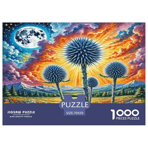 Echinops Sphaerocephalus Puzzle 1000-teilige Schwer Puzzle Spielzeug Lernspiel Impossible Herausforderungsspielzeug Für Erwachsene Und Kinder Ab 14 Jahren 70x50cm/1000pcs Echinops Sphaerocephalus Puzzle 1000-teilige Schwer Puzzle Spielzeug Lernspiel Impossible Herausforderungsspielzeug Für Erwachsene Und Kinder Ab 14 Jahren 70x50cm/1000pcs von KKOLASXZE