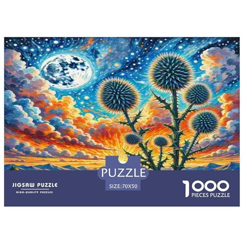 Echinops Sphaerocephalus Puzzles 1000 Teile Schwer Puzzle Spielzeug Pädagogisches Spiel Impossible Herausforderung Spielzeug Für Erwachsene Kinder 70x50cm/1000pcs Echinops Sphaerocephalus Puzzles 1000 Teile Schwer Puzzle Spielzeug Pädagogisches Spiel Impossible Herausforderung Spielzeug Für Erwachsene Kinder 70x50cm/1000pcs von KKOLASXZE