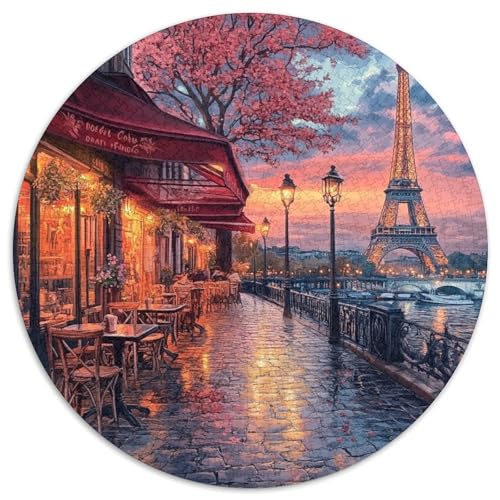Eiffel Tower Puzzle 1000-teilige Schwer Puzzle Spielzeug Pädagogisches Spiel Impossible Herausforderung Spielzeug Für Erwachsene Und Kinder Ab 12 Jahren 1000pcs (67.5x67.5cm) von KKOLASXZE