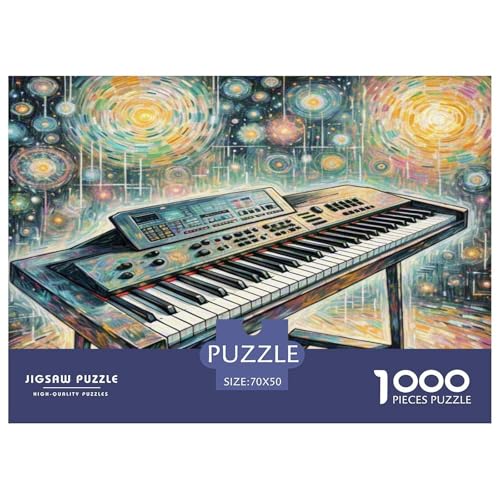 Elektronische Tastatur Puzzle 1000 Teile Schwer Puzzle Spielzeug Pädagogisches Spiel Impossible Herausforderung Spielzeug Für Erwachsene Und Kinder in Bewährter 70x50cm/1000pcs Elektronische Tastatur Puzzle 1000 Teile Schwer Puzzle Spielzeug Pädagogisches Spiel Impossible Herausforderung Spielzeug Für Erwachsene Und Kinder in Bewährter 70x50cm/1000pcs von KKOLASXZE