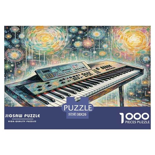 Elektronische Tastatur Puzzles 1000 Teile Schwer Puzzle Spielzeug Pädagogisches Spiel Impossible Herausforderung Spielzeug Für Erwachsene Und Kinder in Bewährter 38x26cm/1000pcs Elektronische Tastatur Puzzles 1000 Teile Schwer Puzzle Spielzeug Pädagogisches Spiel Impossible Herausforderung Spielzeug Für Erwachsene Und Kinder in Bewährter 38x26cm/1000pcs von KKOLASXZE