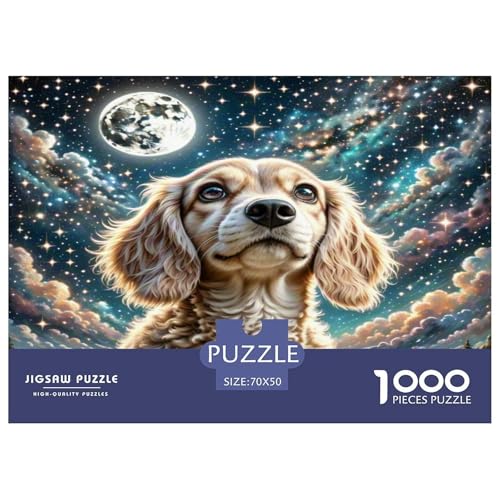 Englischer Springer Spaniel Puzzle 1000 Teile Schwer Puzzle Spielzeug Lernspiel Impossible Herausforderungsspielzeug Für Erwachsene Und Kinder Ab 14 Jahren 70x50cm/1000pcs Englischer Springer Spaniel Puzzle 1000 Teile Schwer Puzzle Spielzeug Lernspiel Impossible Herausforderungsspielzeug Für Erwachsene Und Kinder Ab 14 Jahren 70x50cm/1000pcs von KKOLASXZE