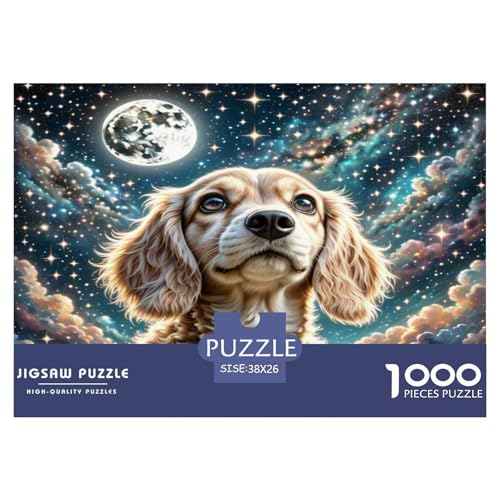 Englischer Springer Spaniel Puzzle 1000 Teile Schwer Puzzle Spielzeug Pädagogisches Spiel Impossible Herausforderung Spielzeug Für Erwachsene Kinder 38x26cm/1000pcs Englischer Springer Spaniel Puzzle 1000 Teile Schwer Puzzle Spielzeug Pädagogisches Spiel Impossible Herausforderung Spielzeug Für Erwachsene Kinder 38x26cm/1000pcs von KKOLASXZE