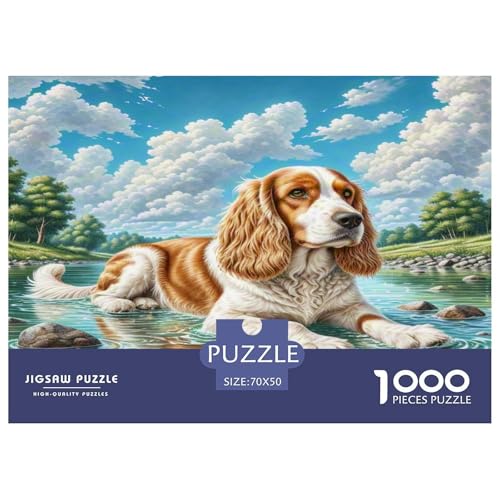 Englischer Springer Spaniel Puzzle 1000-teilige Schwer Puzzle Spielzeug Lernspiel Impossible Herausforderung Spielzeug Für Erwachsene Und Kinder Ab 12 Jahren 70x50cm/1000pcs Englischer Springer Spaniel Puzzle 1000-teilige Schwer Puzzle Spielzeug Lernspiel Impossible Herausforderung Spielzeug Für Erwachsene Und Kinder Ab 12 Jahren 70x50cm/1000pcs von KKOLASXZE