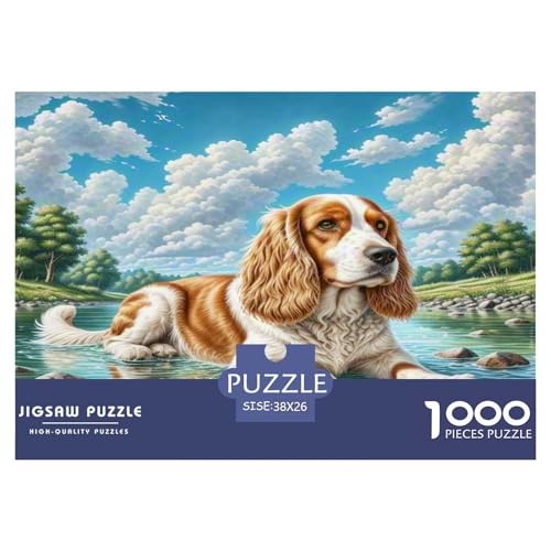 Englischer Springer Spaniel Puzzle 1000-teilige Schwer Puzzle Spielzeug Lernspiel Impossible Herausforderungsspielzeug Für Erwachsene Kinder 38x26cm/1000pcs Englischer Springer Spaniel Puzzle 1000-teilige Schwer Puzzle Spielzeug Lernspiel Impossible Herausforderungsspielzeug Für Erwachsene Kinder 38x26cm/1000pcs von KKOLASXZE