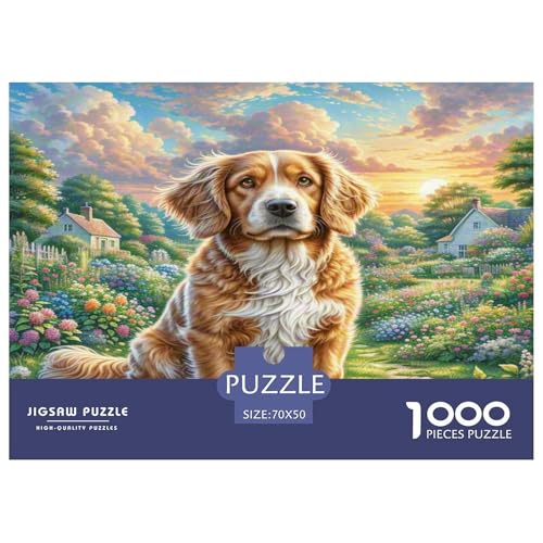 Englischer Springer Spaniel Puzzle 1000-teilige Schwer Puzzle Spielzeug Lernspiel Impossible Herausforderungsspielzeug Für Erwachsene Und Kinder Ab 14 Jahren 70x50cm/1000pcs Englischer Springer Spaniel Puzzle 1000-teilige Schwer Puzzle Spielzeug Lernspiel Impossible Herausforderungsspielzeug Für Erwachsene Und Kinder Ab 14 Jahren 70x50cm/1000pcs von KKOLASXZE