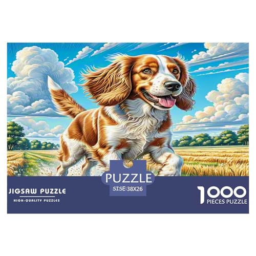 Englischer Springer Spaniel Puzzle 1000-teilige Schwer Puzzle Spielzeug Lernspiel Impossible Herausforderungsspielzeug Für Erwachsene Und Kinder in Bewährter 38x26cm/1000pcs Englischer Springer Spaniel Puzzle 1000-teilige Schwer Puzzle Spielzeug Lernspiel Impossible Herausforderungsspielzeug Für Erwachsene Und Kinder in Bewährter 38x26cm/1000pcs von KKOLASXZE