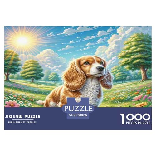 Englischer Springer Spaniel Puzzles 1000 Teile Schwer Puzzle Spielzeug Lernspiel Impossible Herausforderung Spielzeug Für Erwachsene Kinder 38x26cm/1000pcs Englischer Springer Spaniel Puzzles 1000 Teile Schwer Puzzle Spielzeug Lernspiel Impossible Herausforderung Spielzeug Für Erwachsene Kinder 38x26cm/1000pcs von KKOLASXZE