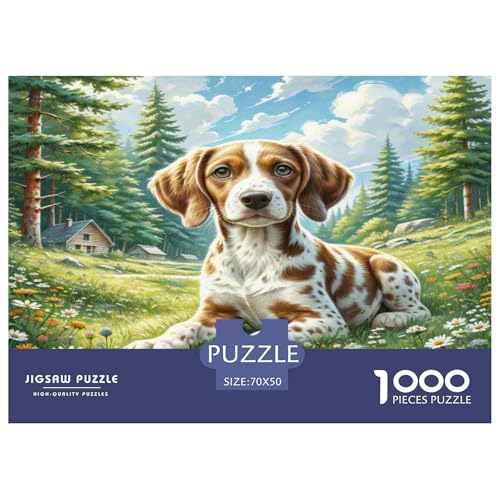 Englischer Springer Spaniel Puzzles 1000 Teile Schwer Puzzle Spielzeug Pädagogisches Spiel Impossible Herausforderung Spielzeug Für Erwachsene Kinder 70x50cm/1000pcs Englischer Springer Spaniel Puzzles 1000 Teile Schwer Puzzle Spielzeug Pädagogisches Spiel Impossible Herausforderung Spielzeug Für Erwachsene Kinder 70x50cm/1000pcs von KKOLASXZE