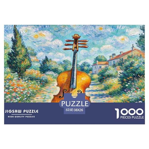 Erhu Puzzle 1000 Teile Schwer Puzzle Spielzeug Lernspiel Impossible Herausforderungsspielzeug Für Erwachsene Kinder 38x26cm/1000pcs Erhu Puzzle 1000 Teile Schwer Puzzle Spielzeug Lernspiel Impossible Herausforderungsspielzeug Für Erwachsene Kinder 38x26cm/1000pcs von KKOLASXZE