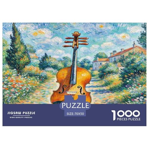Erhu Puzzles 1000 Teile Schwer Puzzle Spielzeug Lernspiel Impossible Herausforderung Spielzeug Für Erwachsene Und Kinder Ab 12 Jahren 70x50cm/1000pcs von KKOLASXZE