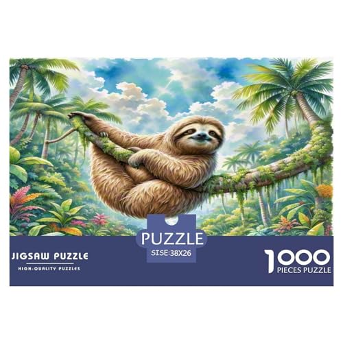 Faulheit Puzzles 1000 Teile Schwer Puzzle Spielzeug Lernspiel Impossible Herausforderung Spielzeug Für Erwachsene Und Kinder in Bewährter 38x26cm/1000pcs von KKOLASXZE