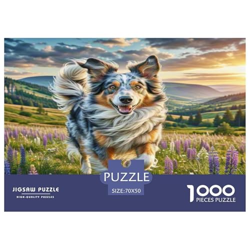 Finnischer Spitz Puzzle 1000 Teile Schwer Puzzle Spielzeug Lernspiel Impossible Herausforderung Spielzeug Für Erwachsene Und Kinder Ab 14 Jahren 70x50cm/1000pcs von KKOLASXZE