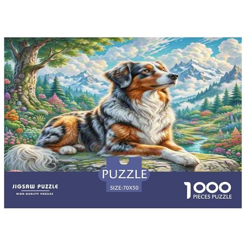 Finnischer Spitz Puzzle 1000 Teile Schwer Puzzle Spielzeug Lernspiel Impossible Herausforderungsspielzeug Für Erwachsene Und Kinder Ab 14 Jahren 70x50cm/1000pcs von KKOLASXZE