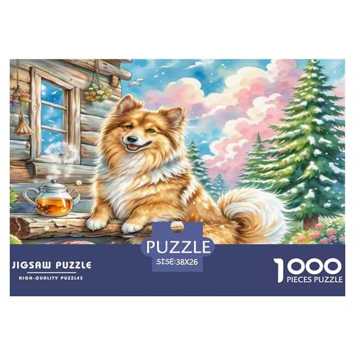 Finnischer Spitz Puzzle 1000-teilige Schwer Puzzle Spielzeug Lernspiel Impossible Herausforderung Spielzeug Für Erwachsene Und Kinder Ab 12 Jahren 38x26cm/1000pcs Finnischer Spitz Puzzle 1000-teilige Schwer Puzzle Spielzeug Lernspiel Impossible Herausforderung Spielzeug Für Erwachsene Und Kinder Ab 12 Jahren 38x26cm/1000pcs von KKOLASXZE