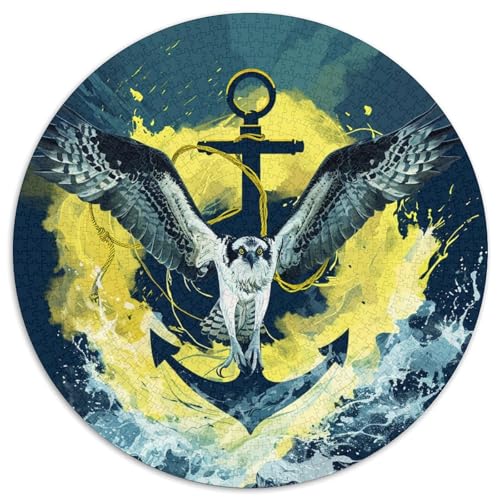Fishhawk Puzzles 1000 Teile Schwer Puzzle Spielzeug Lernspiel Impossible Herausforderung Spielzeug Für Erwachsene Kinder 1000pcs (67.5x67.5cm) von KKOLASXZE