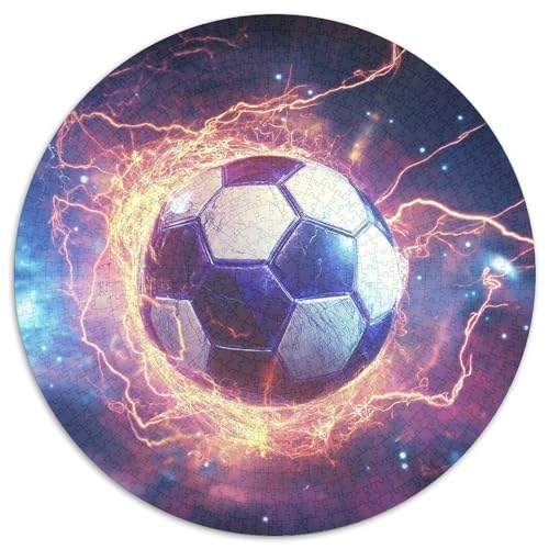 Football Puzzle 1000 Teile Schwer Puzzle Spielzeug Lernspiel Impossible Herausforderungsspielzeug Für Erwachsene Kinder 1000pcs (67.5x67.5cm) von KKOLASXZE