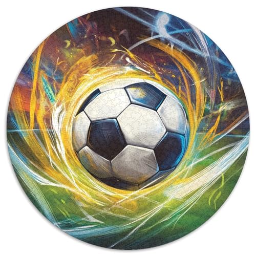 Football Puzzles 1000 Teile Schwer Puzzle Spielzeug Lernspiel Impossible Herausforderung Spielzeug Für Erwachsene Und Kinder in Bewährter 1000pcs (67.5x67.5cm) von KKOLASXZE