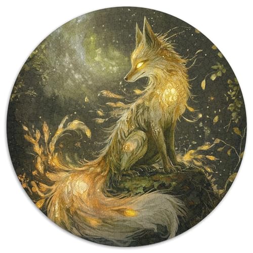 Fox Puzzle 1000 Teile Schwer Puzzle Spielzeug Lernspiel Impossible Herausforderung Spielzeug Für Erwachsene Und Kinder Ab 12 Jahren 1000pcs (67.5x67.5cm) von KKOLASXZE