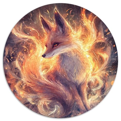 Fox Puzzle 1000 Teile Schwer Puzzle Spielzeug Pädagogisches Spiel Impossible Herausforderungsspielzeug Für Erwachsene Kinder 1000pcs (67.5x67.5cm) von KKOLASXZE