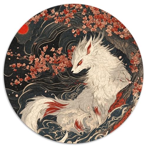 Fox Puzzle 1000-teilige Schwer Puzzle Spielzeug Lernspiel Impossible Herausforderungsspielzeug Für Erwachsene Und Kinder Ab 14 Jahren 1000pcs (67.5x67.5cm) von KKOLASXZE