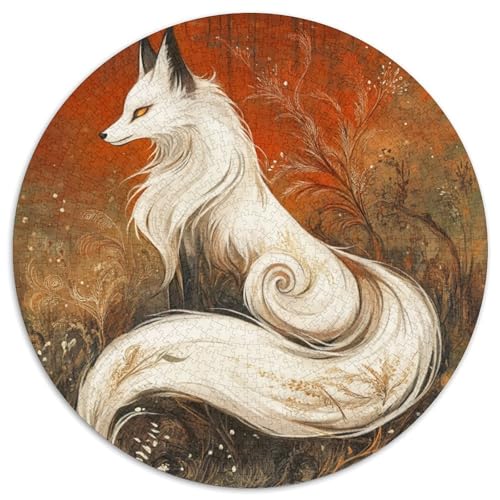 Fox Puzzles 1000 Teile Schwer Puzzle Spielzeug Lernspiel Impossible Herausforderungsspielzeug Für Erwachsene Und Kinder Ab 12 Jahren 1000pcs (67.5x67.5cm) von KKOLASXZE