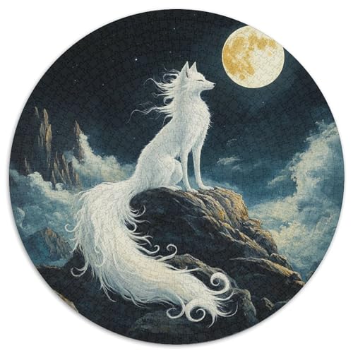 Fox Puzzles 1000 Teile Schwer Puzzle Spielzeug Lernspiel Impossible Herausforderungsspielzeug Für Erwachsene Und Kinder Ab 14 Jahren 1000pcs (67.5x67.5cm) von KKOLASXZE