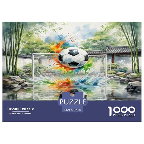 Fußball Puzzle 1000 Teile Schwer Puzzle Spielzeug Lernspiel Impossible Herausforderung Spielzeug Für Erwachsene Kinder 70x50cm/1000pcs Fußball Puzzle 1000 Teile Schwer Puzzle Spielzeug Lernspiel Impossible Herausforderung Spielzeug Für Erwachsene Kinder 70x50cm/1000pcs von KKOLASXZE