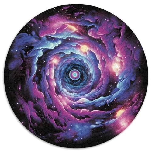 Galaxy Puzzles 1000-teilige Schwer Puzzle Spielzeug Lernspiel Impossible Herausforderungsspielzeug Für Erwachsene Kinder 1000pcs (67.5x67.5cm) von KKOLASXZE
