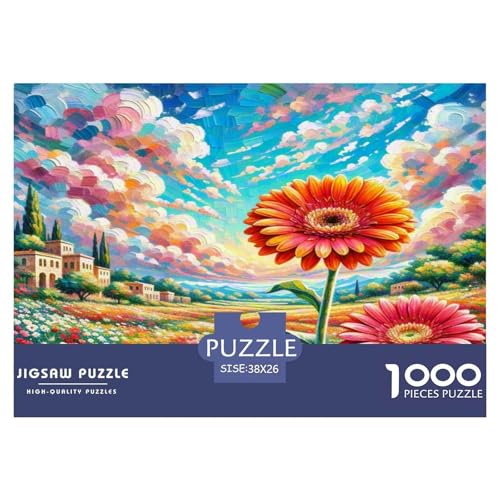 Gerbera Puzzle 1000-teilige Schwer Puzzle Spielzeug Lernspiel Impossible Herausforderung Spielzeug Für Erwachsene Und Kinder Ab 12 Jahren 38x26cm/1000pcs Gerbera Puzzle 1000-teilige Schwer Puzzle Spielzeug Lernspiel Impossible Herausforderung Spielzeug Für Erwachsene Und Kinder Ab 12 Jahren 38x26cm/1000pcs von KKOLASXZE