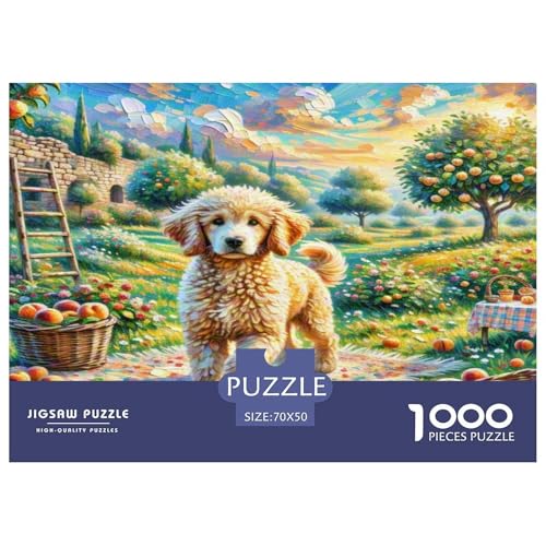 Goldendoodle Puzzle 1000 Teile Schwer Puzzle Spielzeug Lernspiel Impossible Herausforderungsspielzeug Für Erwachsene Kinder 70x50cm/1000pcs Goldendoodle Puzzle 1000 Teile Schwer Puzzle Spielzeug Lernspiel Impossible Herausforderungsspielzeug Für Erwachsene Kinder 70x50cm/1000pcs von KKOLASXZE