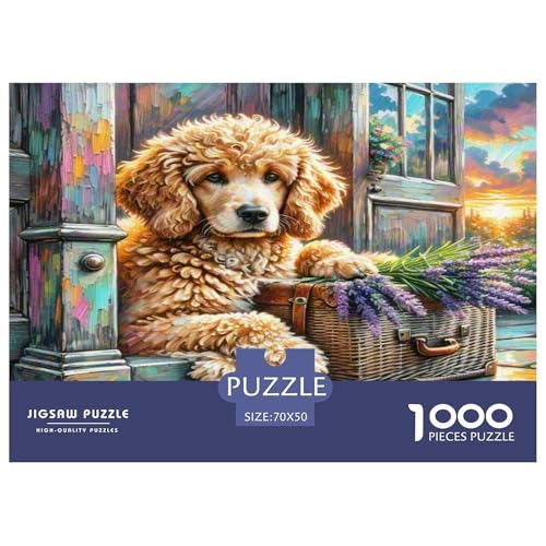 Goldendoodle Puzzles 1000 Teile Schwer Puzzle Spielzeug Pädagogisches Spiel Impossible Herausforderung Spielzeug Für Erwachsene Kinder 70x50cm/1000pcs Goldendoodle Puzzles 1000 Teile Schwer Puzzle Spielzeug Pädagogisches Spiel Impossible Herausforderung Spielzeug Für Erwachsene Kinder 70x50cm/1000pcs von KKOLASXZE