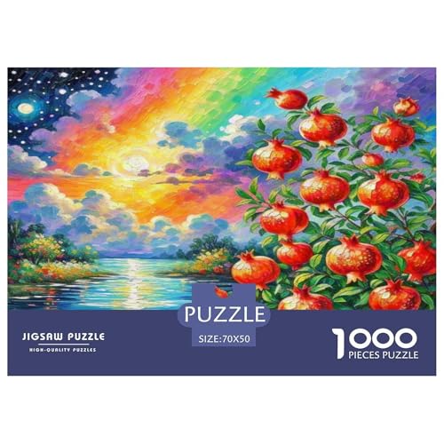Granatapfelblüte Puzzle 1000 Teile Schwer Puzzle Spielzeug Lernspiel Impossible Herausforderungsspielzeug Für Erwachsene Und Kinder Ab 12 Jahren 70x50cm/1000pcs Granatapfelblüte Puzzle 1000 Teile Schwer Puzzle Spielzeug Lernspiel Impossible Herausforderungsspielzeug Für Erwachsene Und Kinder Ab 12 Jahren 70x50cm/1000pcs von KKOLASXZE