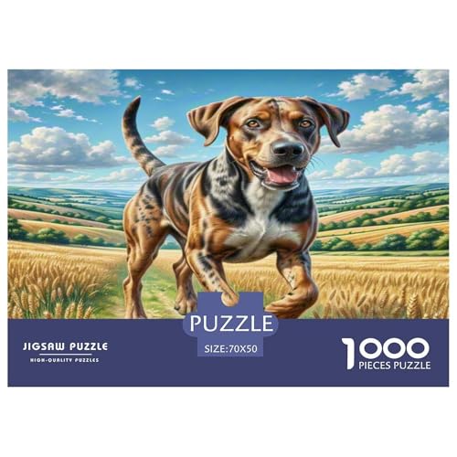 Großen Dänen Puzzle 1000 Teile Schwer Puzzle Spielzeug Lernspiel Impossible Herausforderung Spielzeug Für Erwachsene Kinder 70x50cm/1000pcs von KKOLASXZE