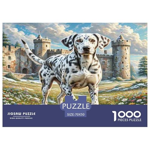 Großen Dänen Puzzle 1000 Teile Schwer Puzzle Spielzeug Lernspiel Impossible Herausforderungsspielzeug Für Erwachsene Kinder 70x50cm/1000pcs von KKOLASXZE