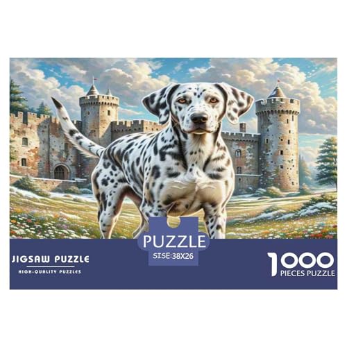 Großen Dänen Puzzle 1000-teilige Schwer Puzzle Spielzeug Pädagogisches Spiel Impossible Herausforderungsspielzeug Für Erwachsene Und Kinder Ab 14 Jahren 38x26cm/1000pcs von KKOLASXZE