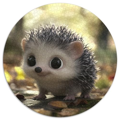 Hedgehog Puzzles 1000 Teile Schwer Puzzle Spielzeug Lernspiel Impossible Herausforderungsspielzeug Für Erwachsene Kinder 1000pcs (67.5x67.5cm) von KKOLASXZE