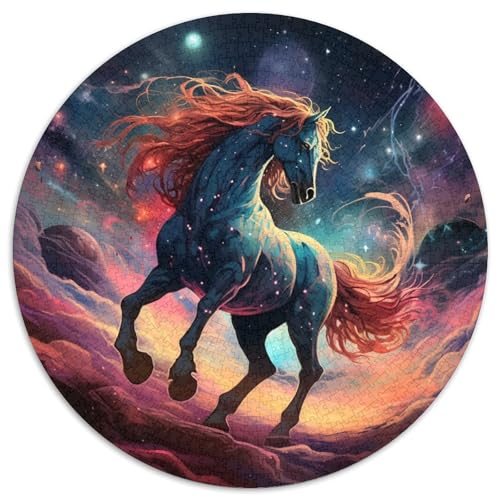 Horse Puzzle 1000 Teile Schwer Puzzle Spielzeug Pädagogisches Spiel Impossible Herausforderungsspielzeug Für Erwachsene Kinder 1000pcs (67.5x67.5cm) von KKOLASXZE