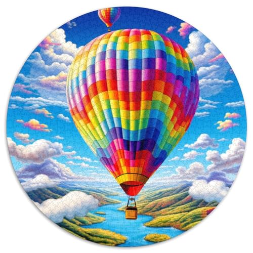 Hot Air Balloon Puzzles 1000 Teile Schwer Puzzle Spielzeug Lernspiel Impossible Herausforderung Spielzeug Für Erwachsene Und Kinder in Bewährter 1000pcs (67.5x67.5cm) von KKOLASXZE