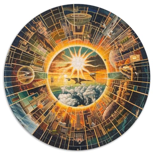 Image Collage Puzzle 1000 Teile Schwer Puzzle Spielzeug Lernspiel Impossible Herausforderungsspielzeug Für Erwachsene Kinder 1000pcs (67.5x67.5cm) von KKOLASXZE