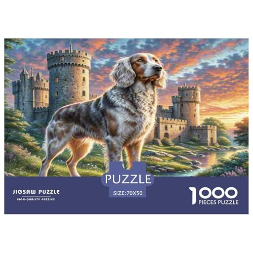Irischer Wolfhund Puzzle 1000 Teile Schwer Puzzle Spielzeug Lernspiel Impossible Herausforderung Spielzeug Für Erwachsene Und Kinder in Bewährter 70x50cm/1000pcs Irischer Wolfhund Puzzle 1000 Teile Schwer Puzzle Spielzeug Lernspiel Impossible Herausforderung Spielzeug Für Erwachsene Und Kinder in Bewährter 70x50cm/1000pcs von KKOLASXZE