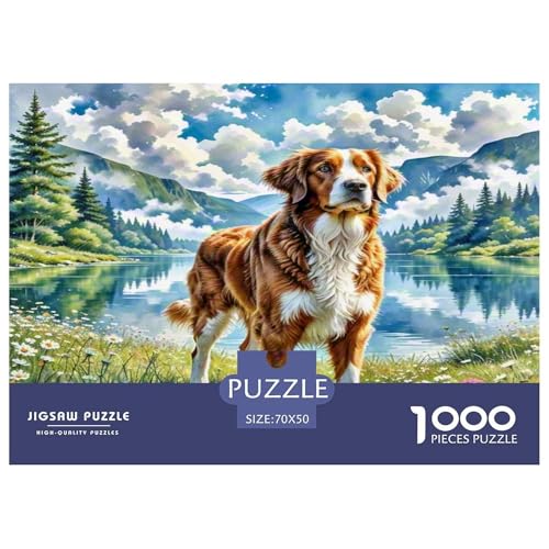 Irish Setzer Puzzles 1000 Teile Schwer Puzzle Spielzeug Pädagogisches Spiel Impossible Herausforderung Spielzeug Für Erwachsene Kinder 70x50cm/1000pcs Irish Setzer Puzzles 1000 Teile Schwer Puzzle Spielzeug Pädagogisches Spiel Impossible Herausforderung Spielzeug Für Erwachsene Kinder 70x50cm/1000pcs von KKOLASXZE